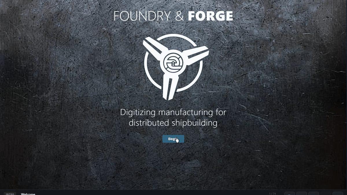 F2AI platform walkthrough showing the RFQ dashboard, bid workspace, digital traveler, and operator tablet interface